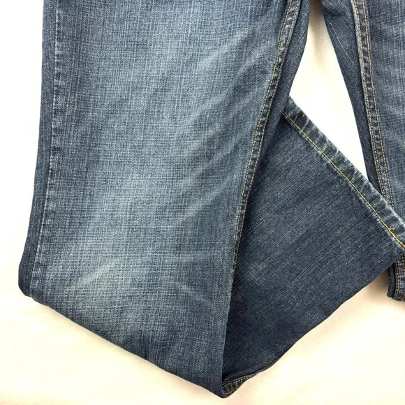 Levi’s 527 Med Wash Fading & Whiskering Mens Classic Butcut Jeans Size 36/30 - Picture 11 of 16